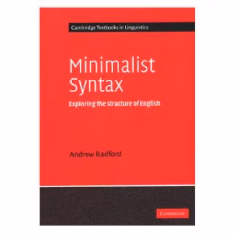 Minimalist Syntax کتاب