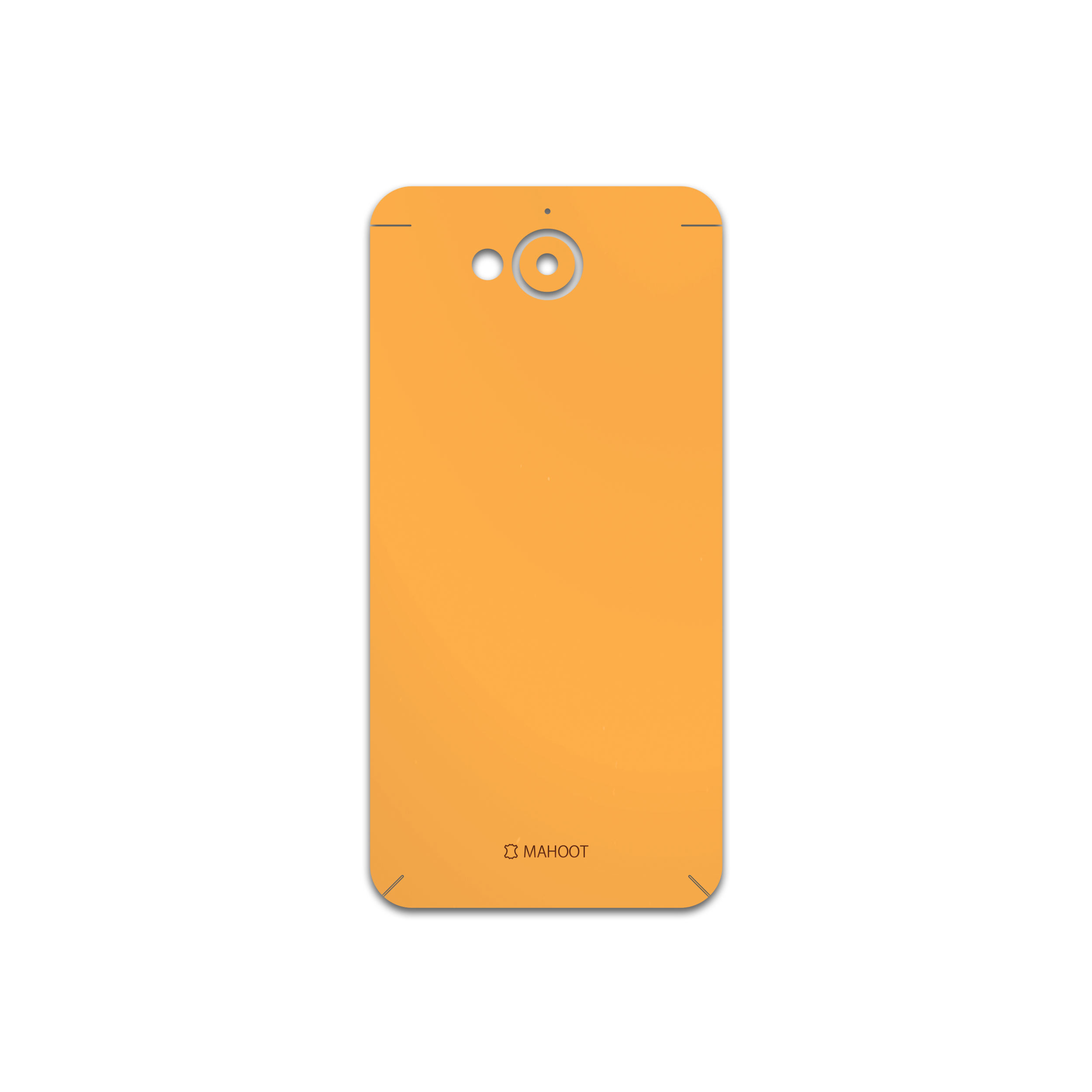 برچسب پوششی ماهوت مدل Matte-Orange مناسب برای گوشی موبایل اچ تی سی Desire 650
