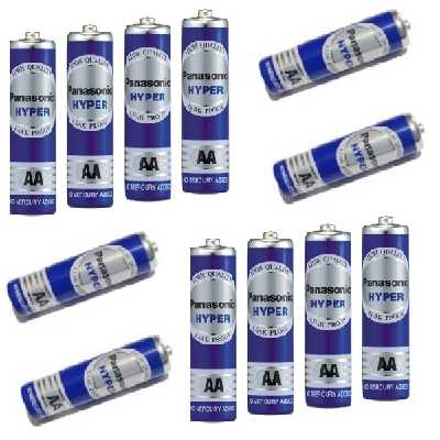 باتری قلمی پاناسونیک مدل R5UT/4S HYPER بسته 12 عددی 