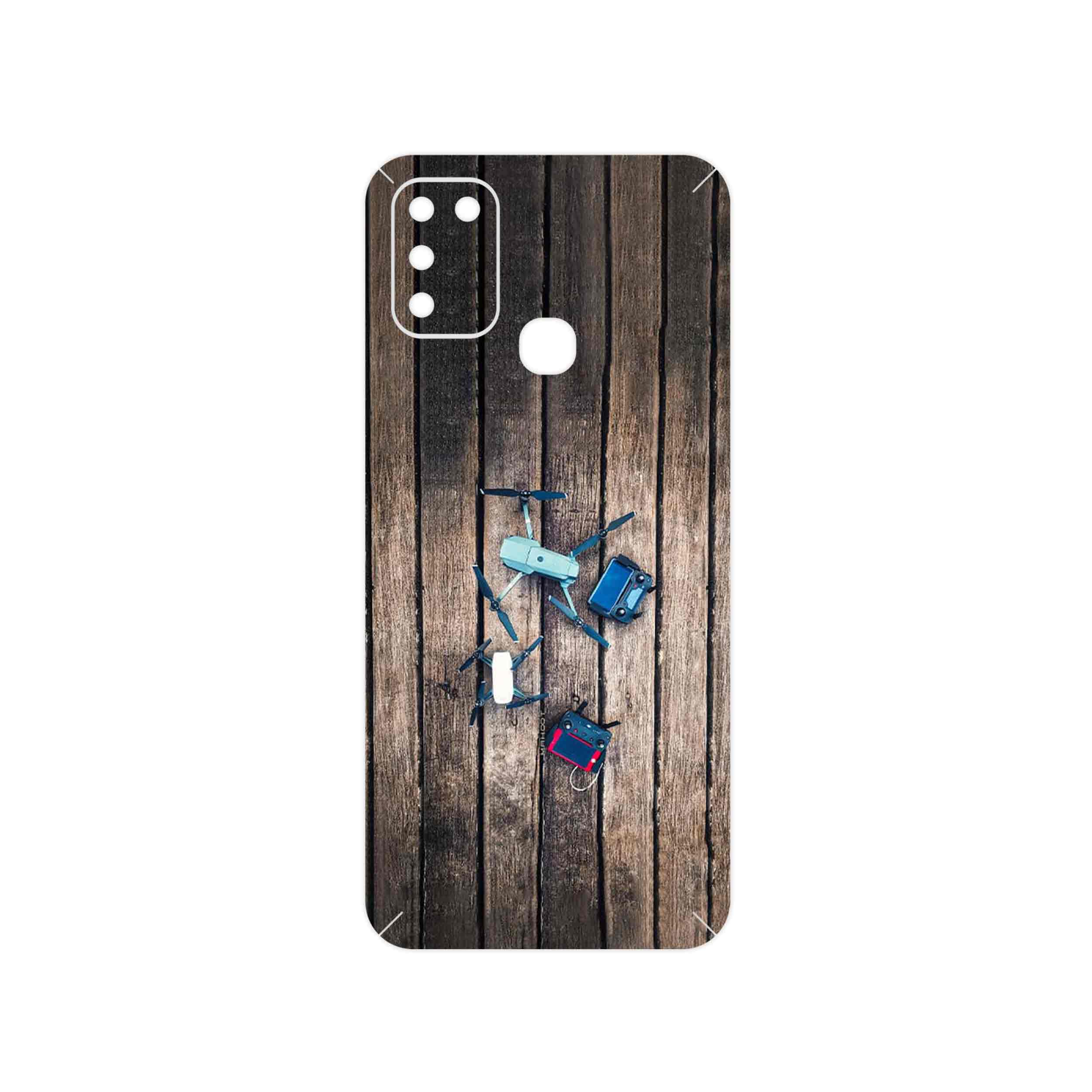 برچسب پوششی ماهوت مدل Drone مناسب برای گوشی موبایل اینفینیکس Hot 10 Play