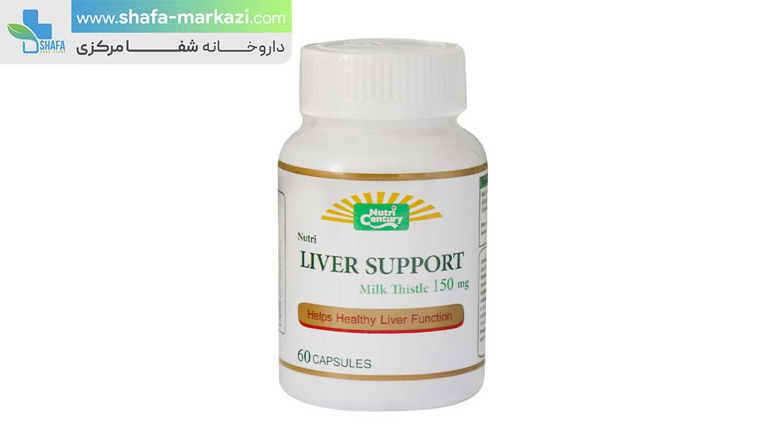 کپسول نوتری لیور ساپورت نوتری سنتری 60 عددی | NUTRI CENTURY nutri liver support