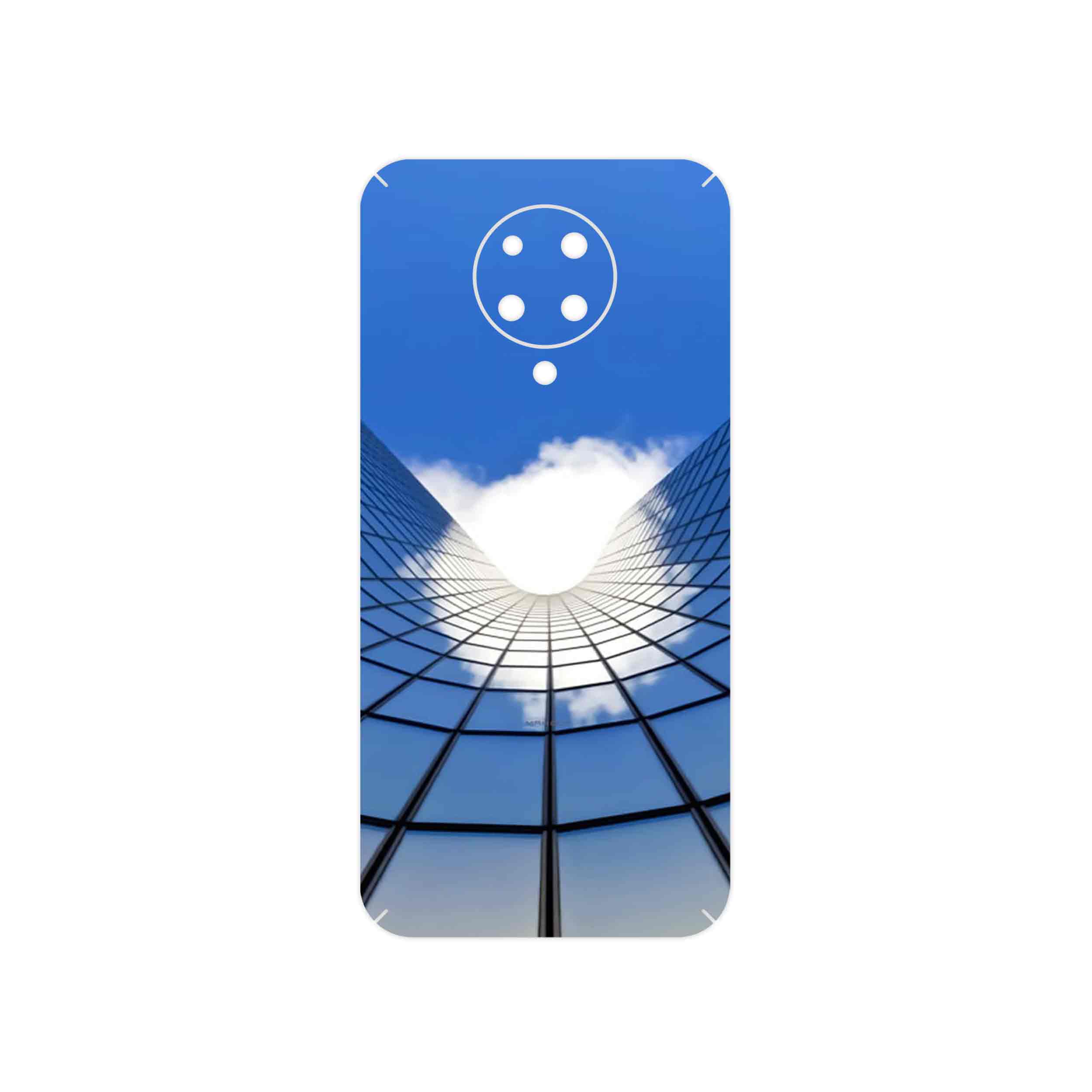 برچسب پوششی ماهوت مدل Glass skyscraper مناسب برای گوشی موبایل شیائومی Poco F2 Pro