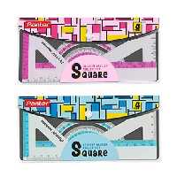 ست 4 تیکه خط کش و نقاله فلزی 1921 پنتر