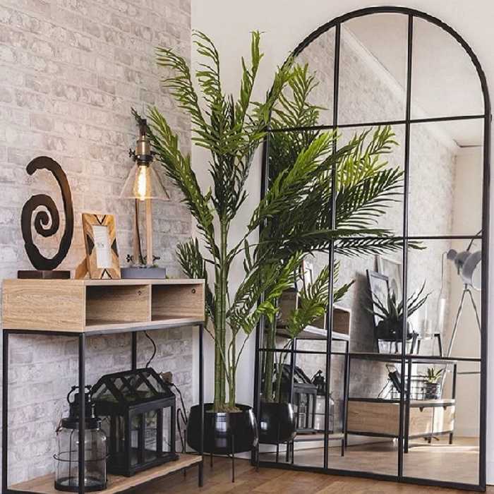 آینه قدی چوبی الف طرح پارمیس 80-W-180