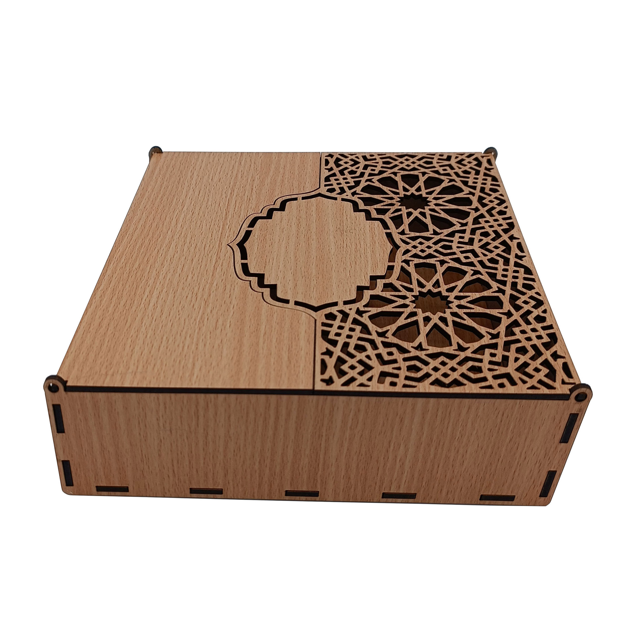 جعبه هدیه طرح اسلیمی ترنج مدل A1144