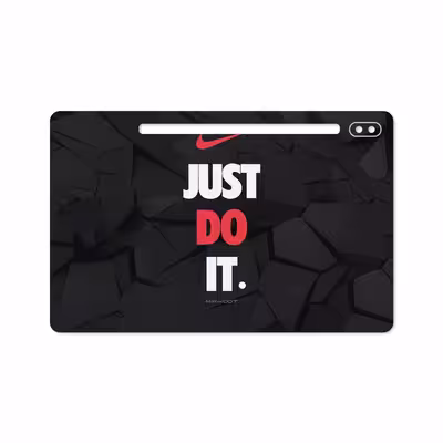 برچسب پوششی ماهوت مدل NIKE-Logo مناسب برای تبلت سامسونگ Galaxy Tab S6 2019 SM-T860