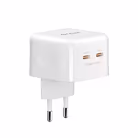 ارسال فوری   ارسال رایگان   شارژر دیواری Devia Extreme Speed Series PD 45W 2C Quick Charger(EU)