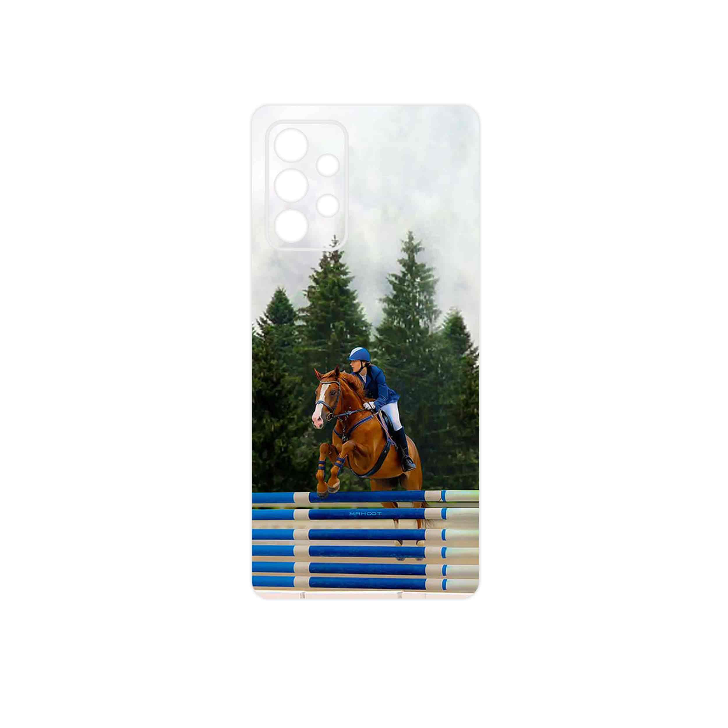برچسب پوششی ماهوت مدل Equestrianism مناسب برای گوشی موبایل سامسونگ Galaxy A52 4G