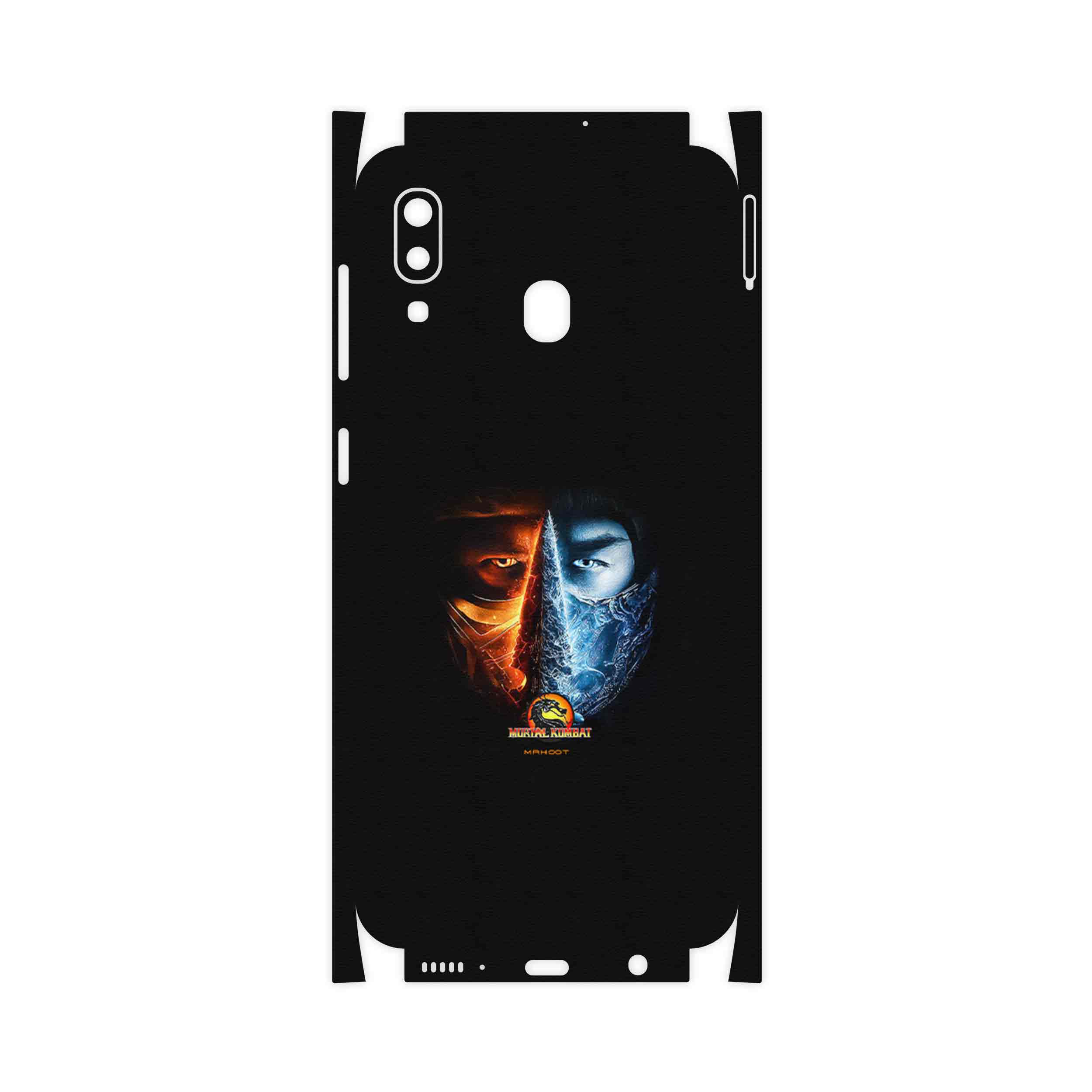 برچسب پوششی ماهوت مدل Mortal Kombat Game Series-FullSkin مناسب برای گوشی موبایل سامسونگ Galaxy A20