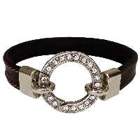 دستبند چرم وارک مدل کامیشا کد rb183