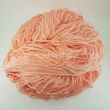 نخ مکرومه 3 کرم گلبهی G115