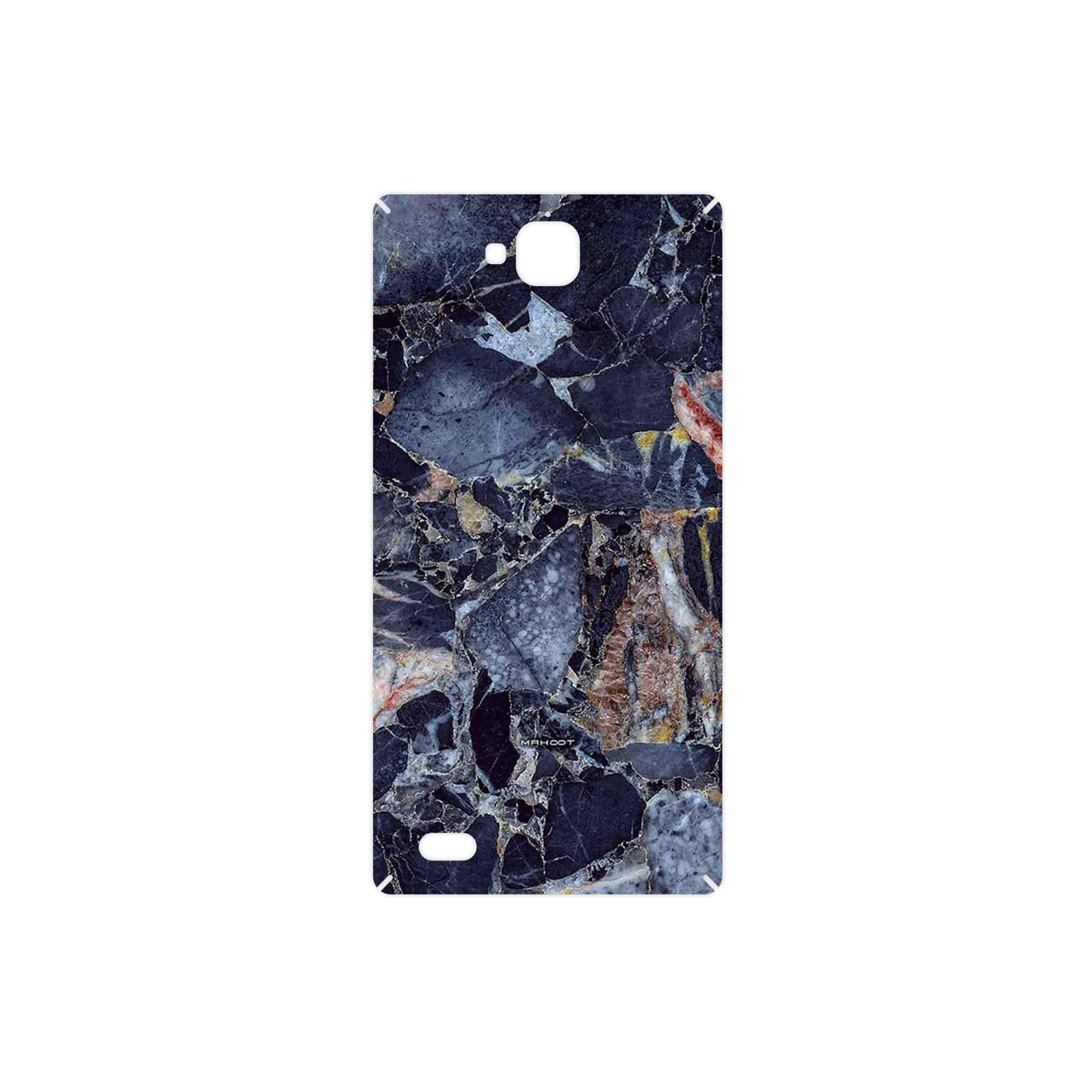 برچسب پوششی ماهوت مدل Broken black marble مناسب برای گوشی موبایل آنر 3C