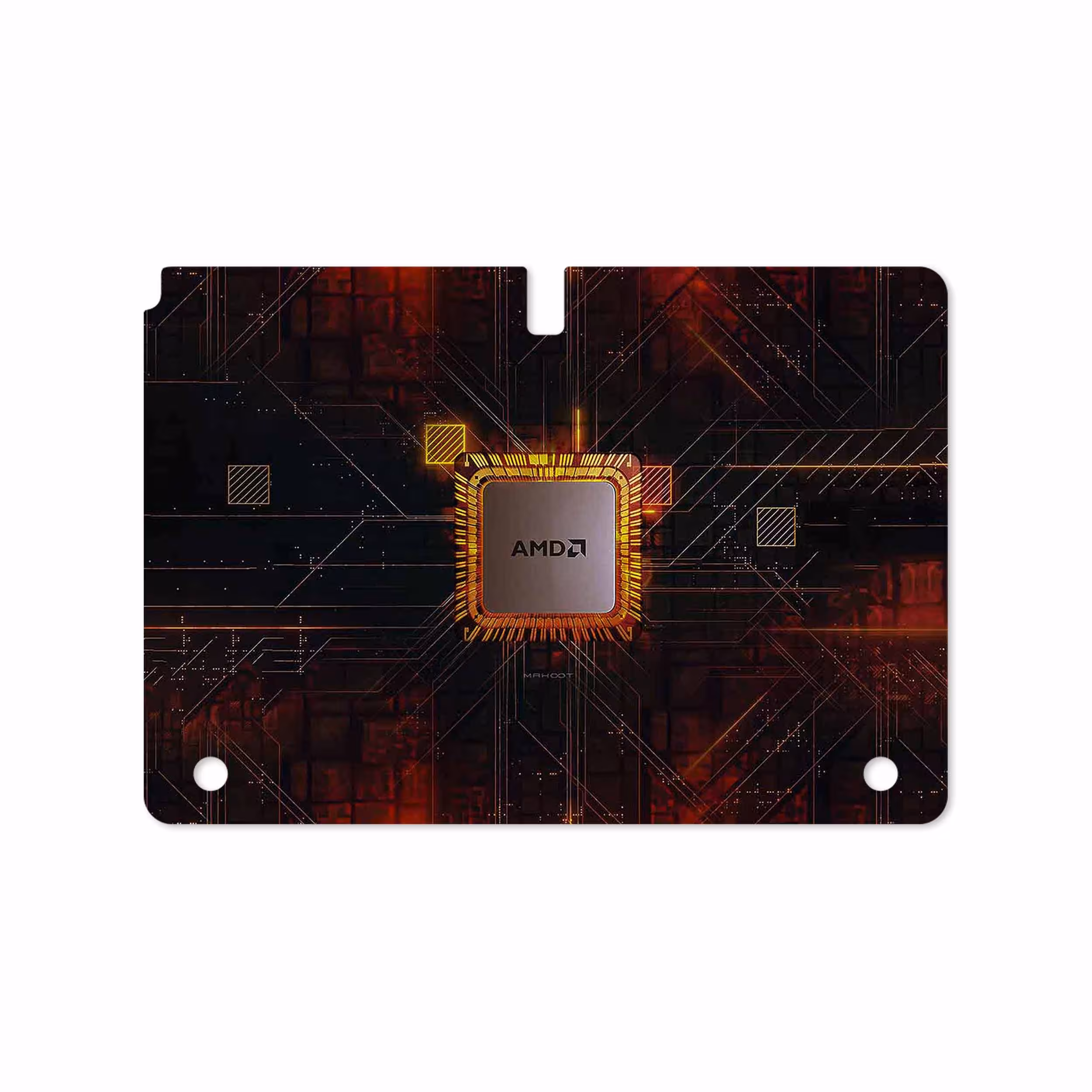 برچسب پوششی ماهوت مدل AMD Brand مناسب برای تبلت سامسونگ Galaxy Note 10.1 2012 N8010