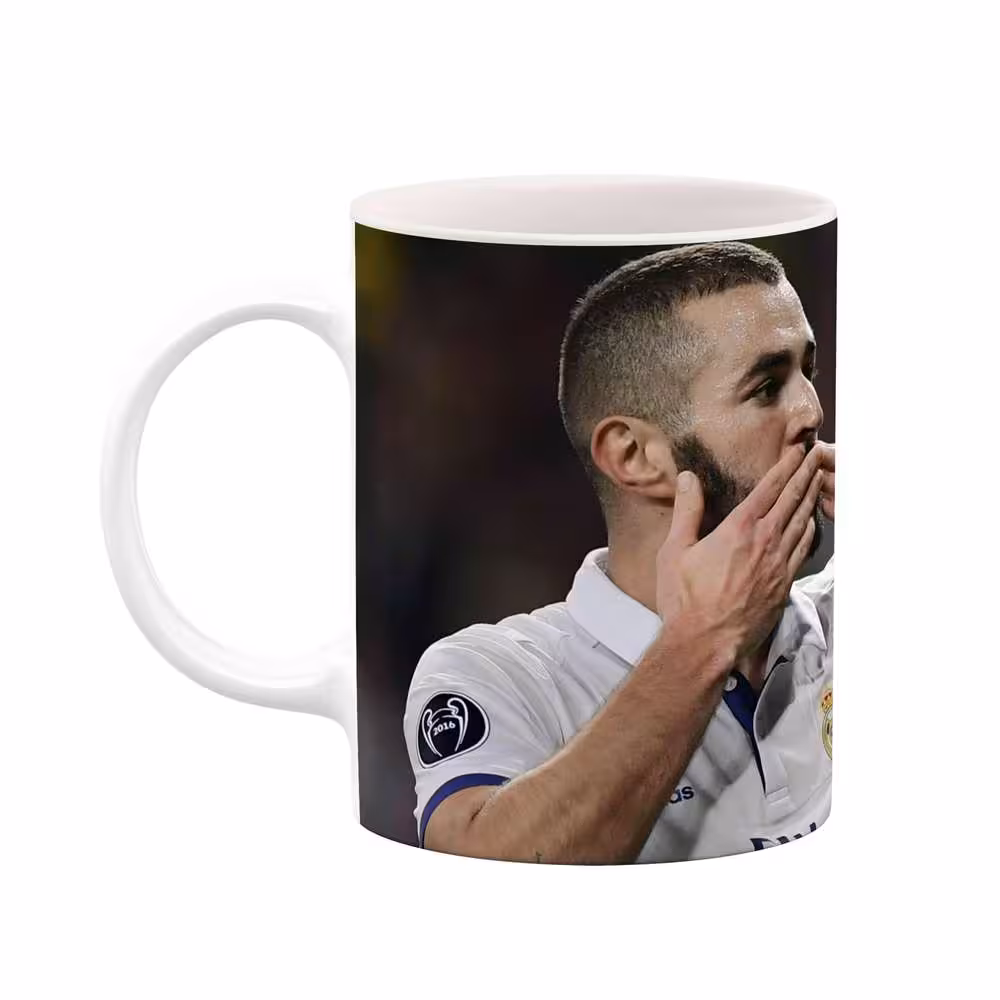 ماگ طرح فوتبالیست Karim benzema مدل mgp12388