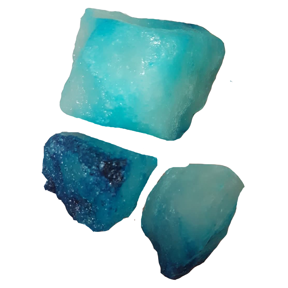 سنگ نمک دکوری مدل اقیانوس کد E5K49 بسته 3 عددی