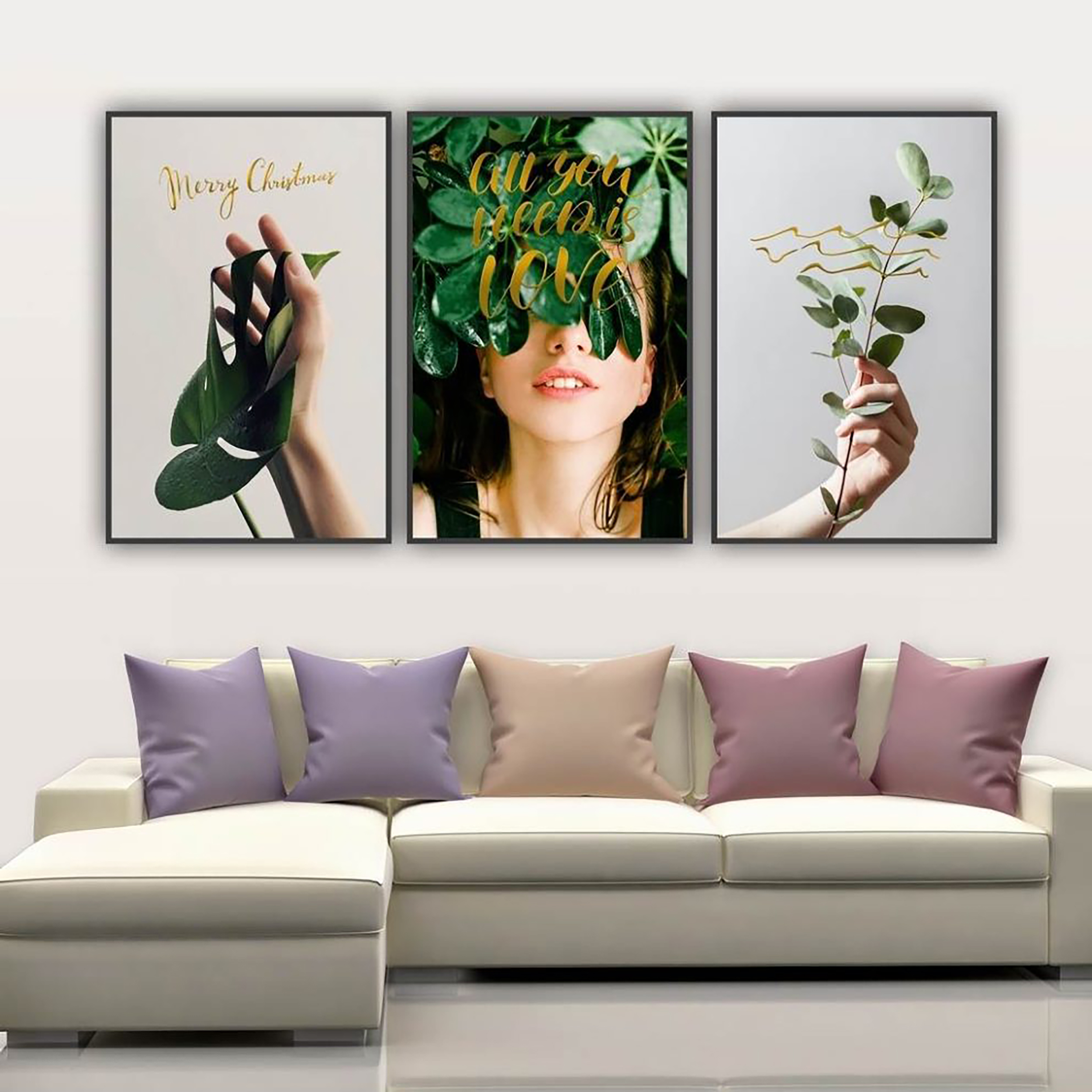 تابلو مدل دکوراتیو کد 0222 مجموعه 3 عددی