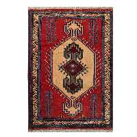 فرش دستبافت دو نیم متری کد 6258