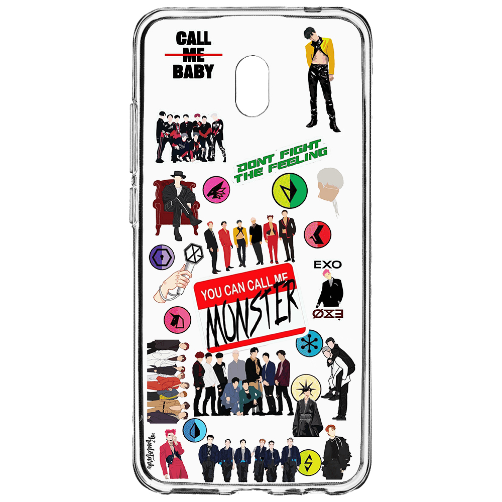 کاور طرح EXO مناسب برای گوشی موبایل شیائومی Redmi 8A 