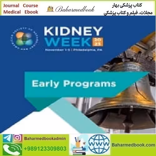 ASN Genetics In Clinical Nephrology 2023 video course price 80€ - کتاب پزشکی بهار