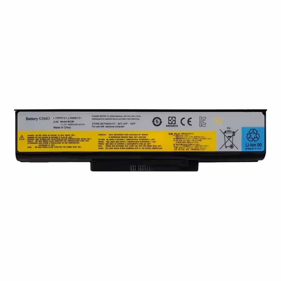 باتری لپ تاپ لنوو L10P6Y21 مناسب برای لپ تاپ لنوو ThinkPad E43 E46