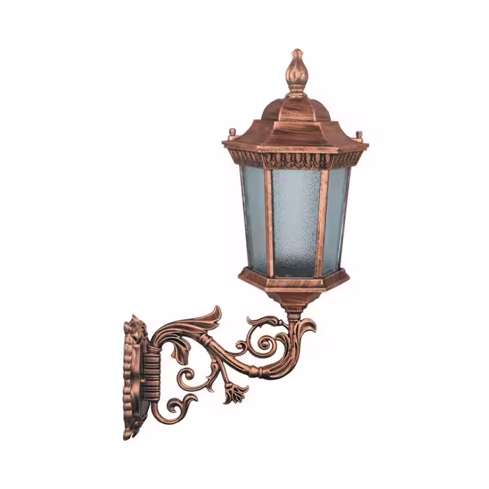 چراغ دیواری پارکی تکشیدفام مدل رابو کد 7104-16