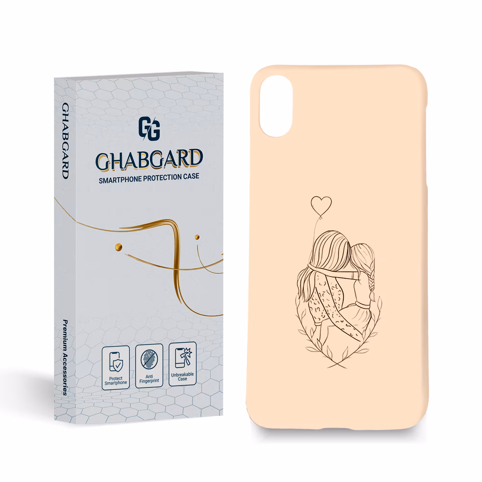 کاور قاب گارد مدل دخترانه مناسب برای گوشی موبایل اپل iphone xs max