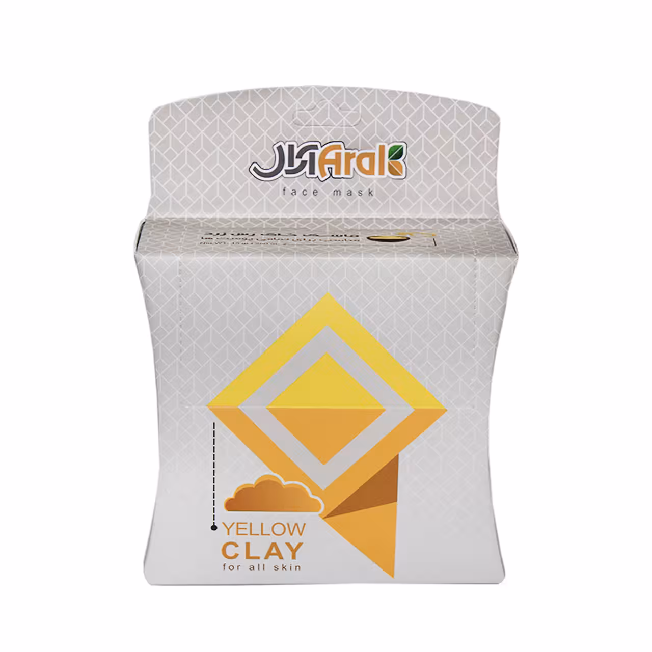 ماسک صورت آرال مدل Yellow clay وزن 250 گرم