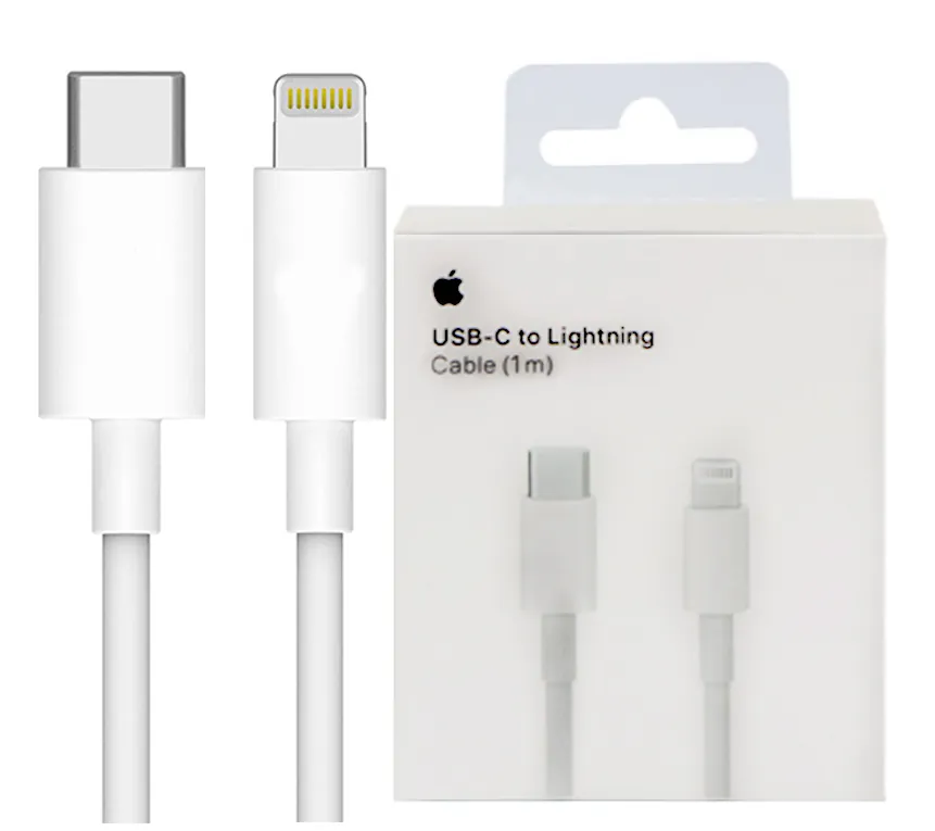 کابل شارژ کپی فست آیفون USB-C to Lightning مدل MQGJ2ZM/A