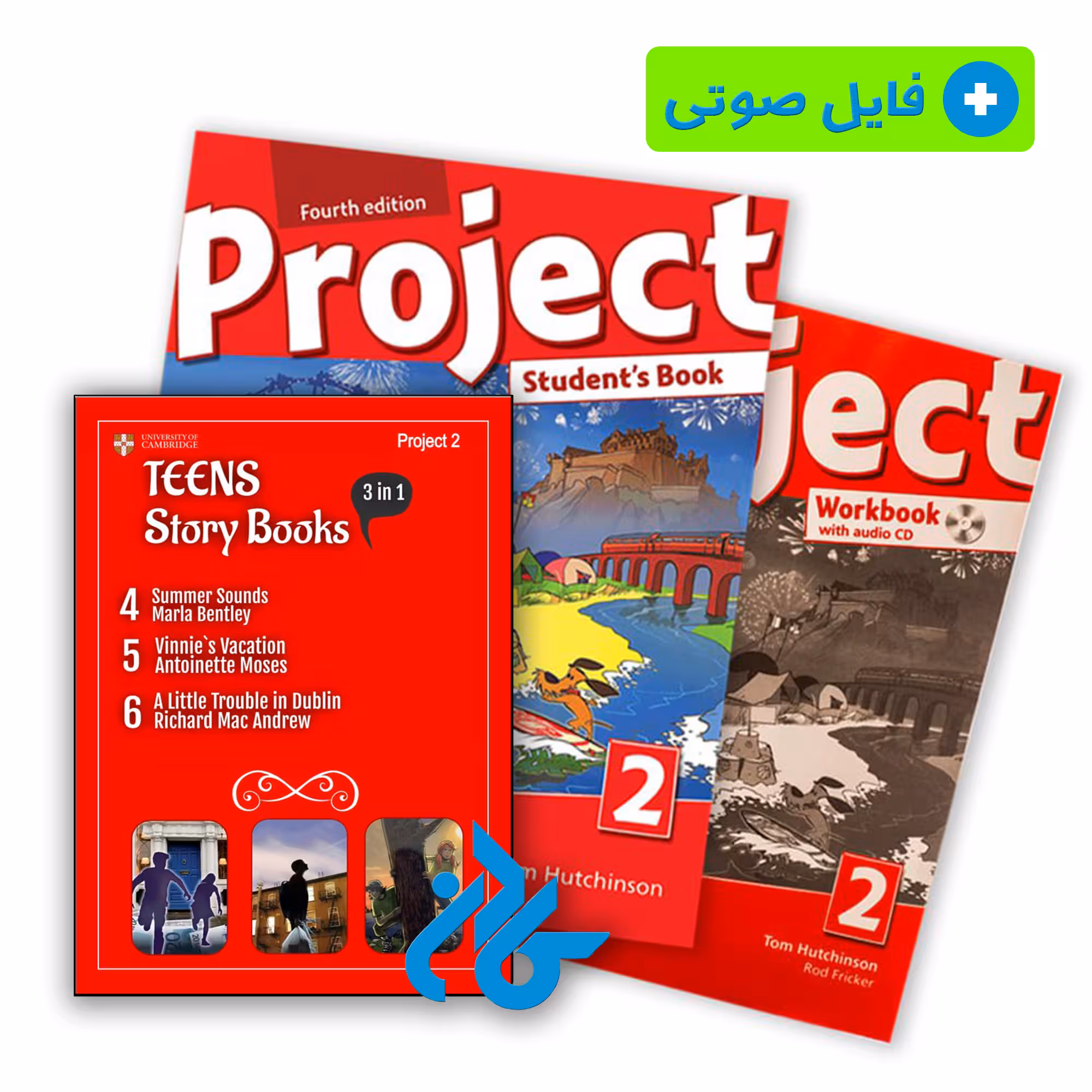 پک کتاب Project 2   کتاب داستان انگلیسی Teens Story Books – Project 2