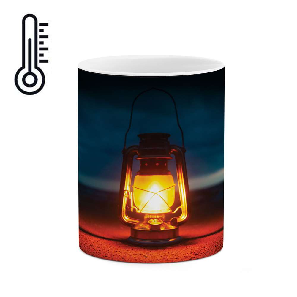 ماگ حرارتی طرح فانوس مدل mgph01721