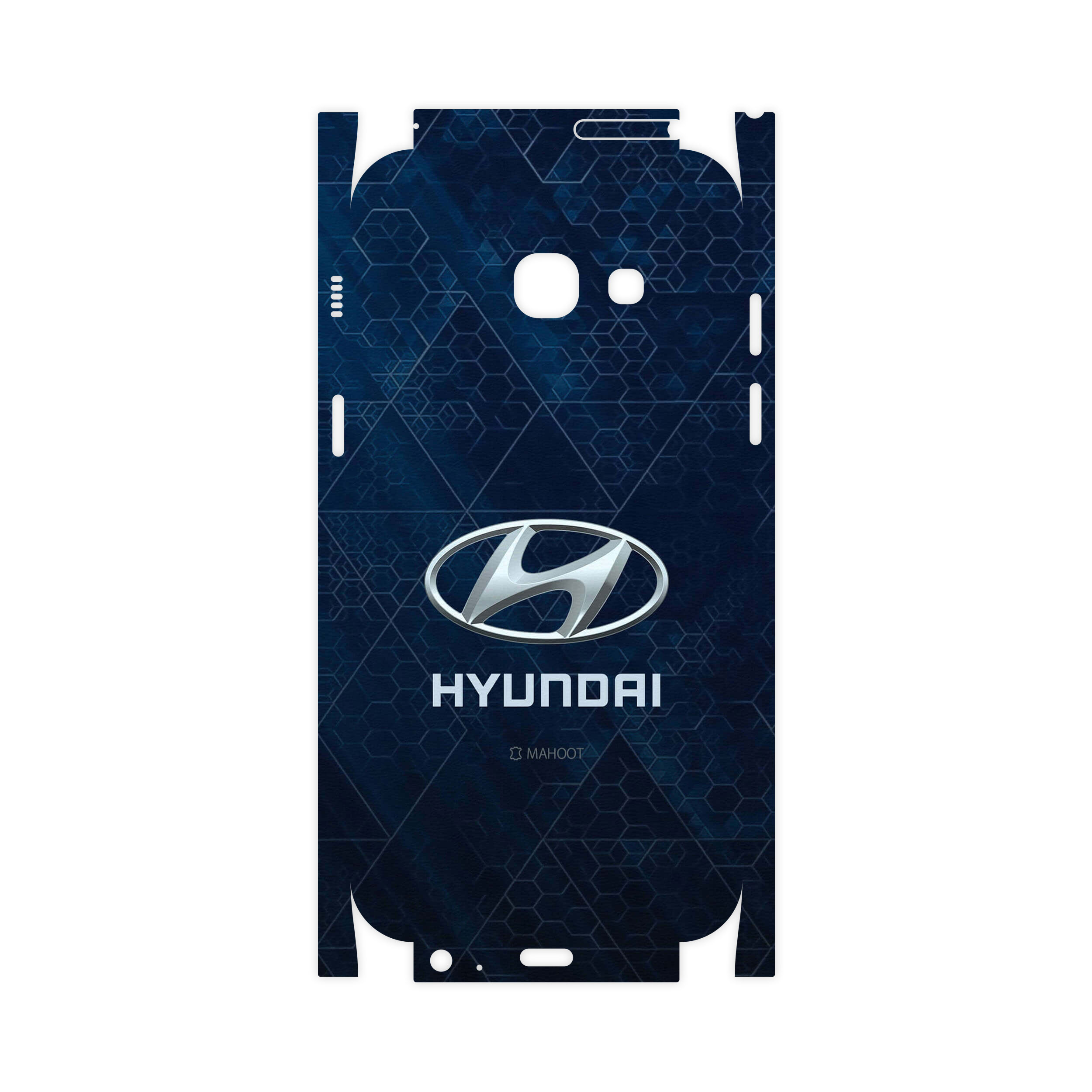 برچسب پوششی ماهوت مدل Hyundai-FullSkin مناسب برای گوشی موبایل سامسونگ Galaxy A3 2017