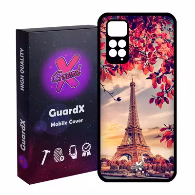 کاور گارد ایکس طرح Eiffel Tower مدل Glass10125 مناسب برای گوشی موبایل شیائومی Redmi Note 11S/ Note 11 4G