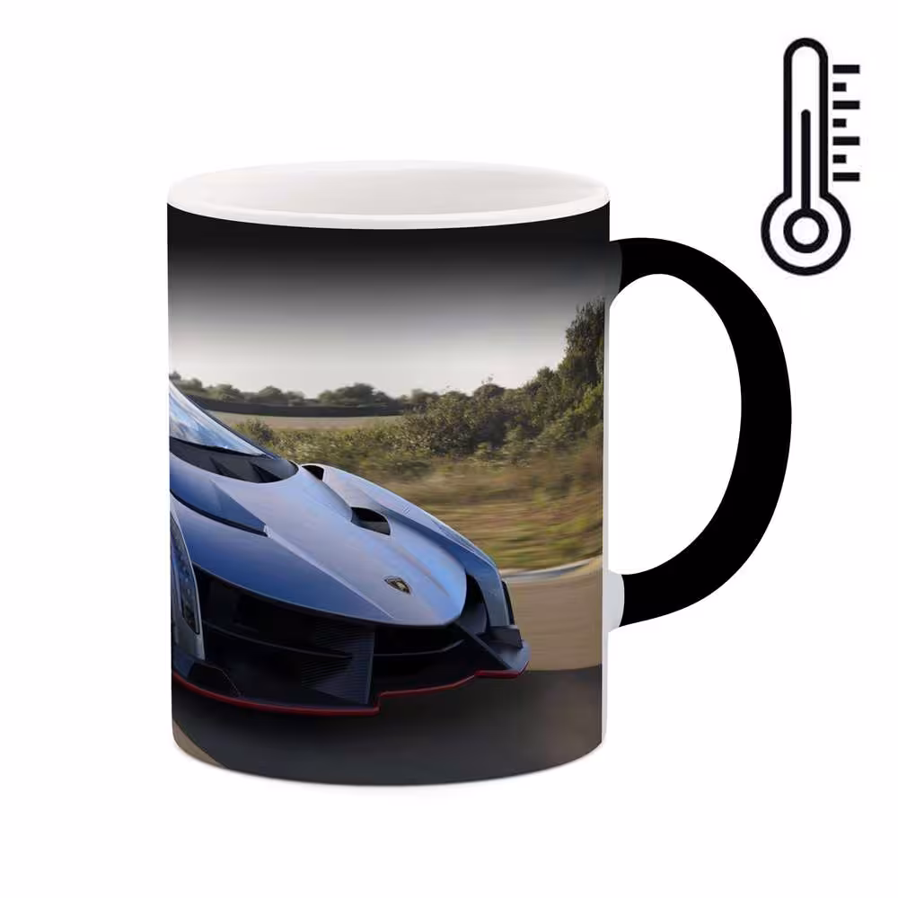 ماگ حرارتی طرح ماشین lamborghini huracan مدل mgph15592