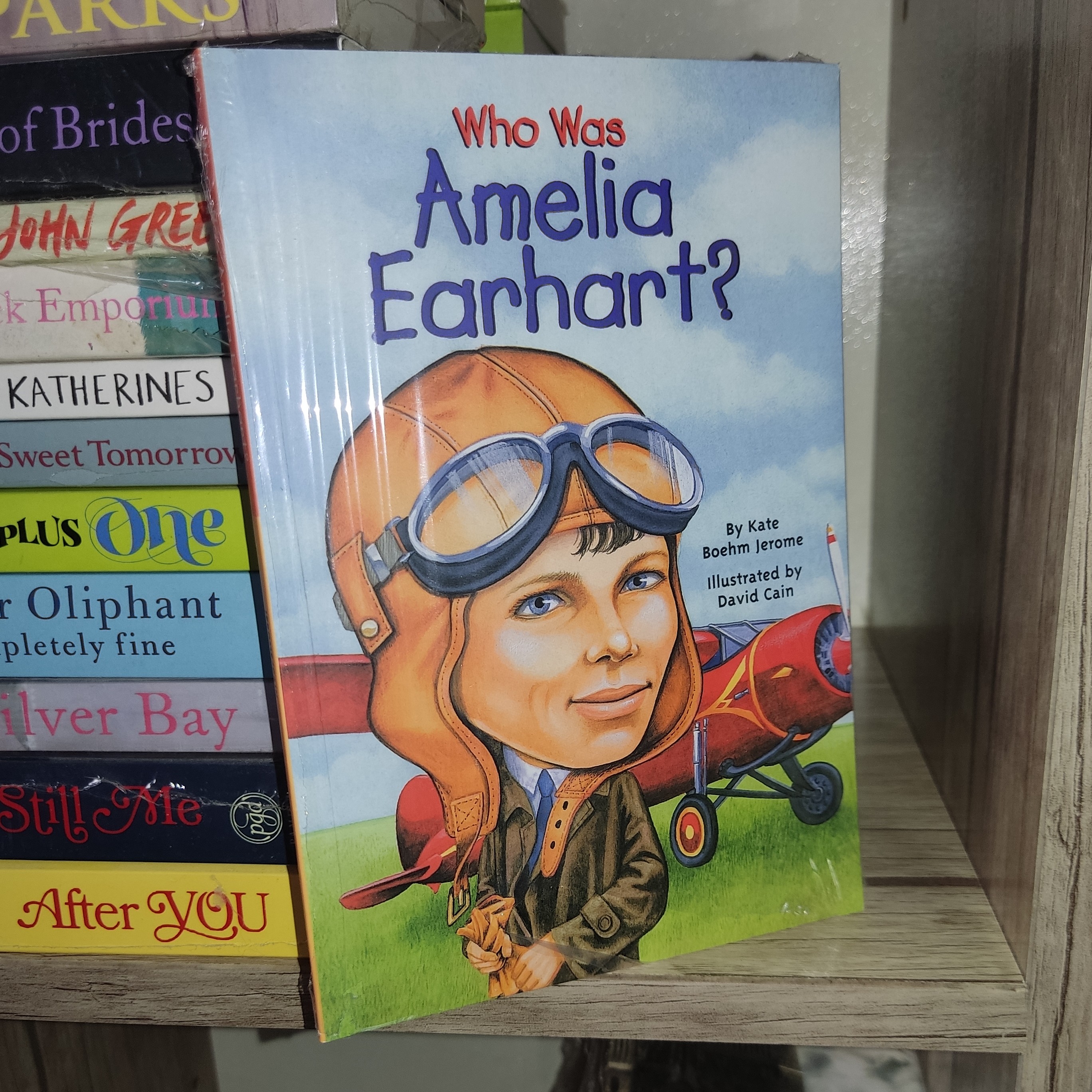 کتاب زبان اصلی Who Was Amelia Earhart (املیا ارهارت که بود) - اثر کیت جروم