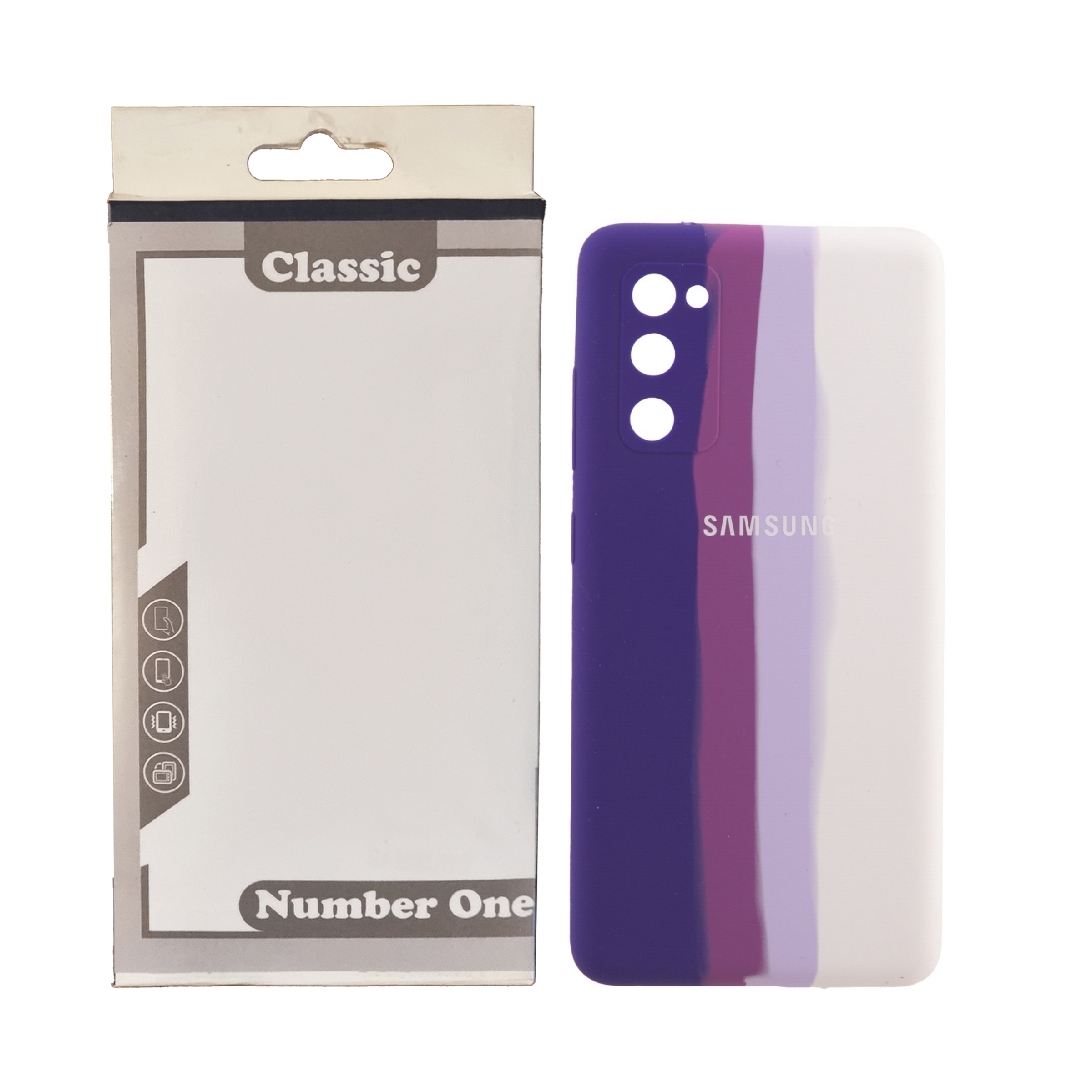 کاور کلاسیک طرح آبرنگی مدل سیلیکون کد KHO.126 مناسب برای گوشی موبایل سامسونگ Galaxy S0 FE