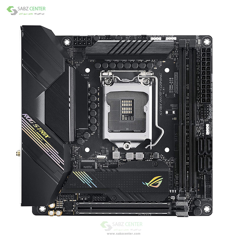 مادربرد ایسوس ASUS ROG Strix H470-I Gaming WiFi LGA 1200 Mini- ITX
