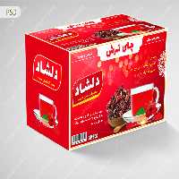طرح لیبل و پاکت لایه باز محصولات چای psd