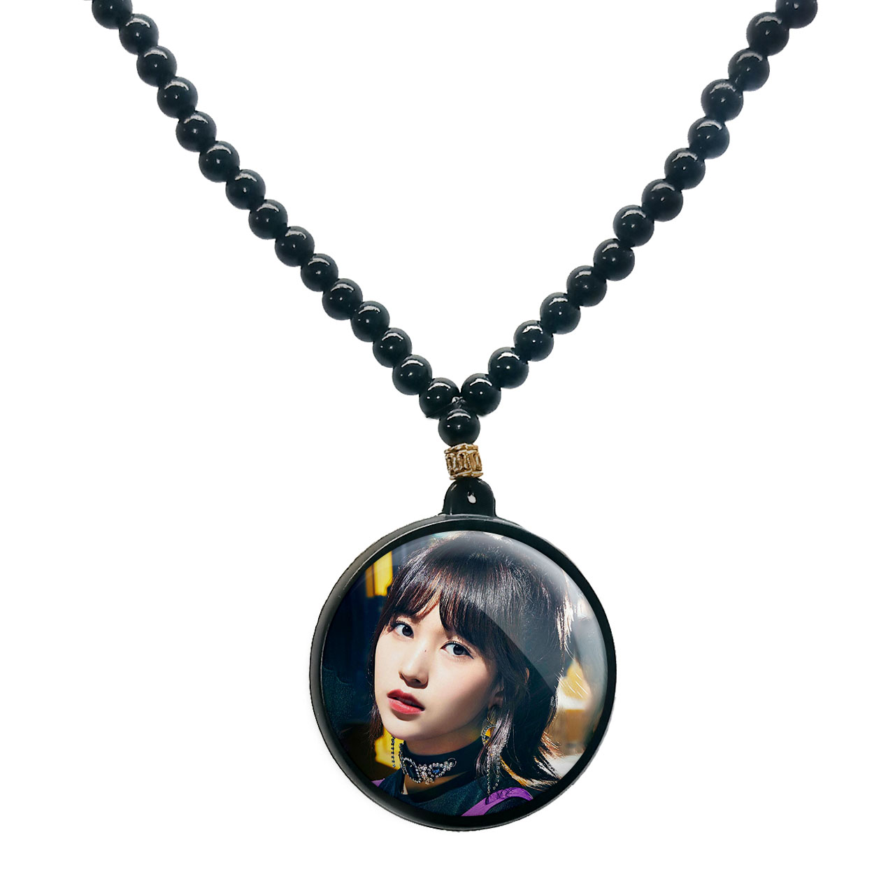 گردنبند پرمانه طرح تو ایس کد pmd.19486 مدل دو طرفه