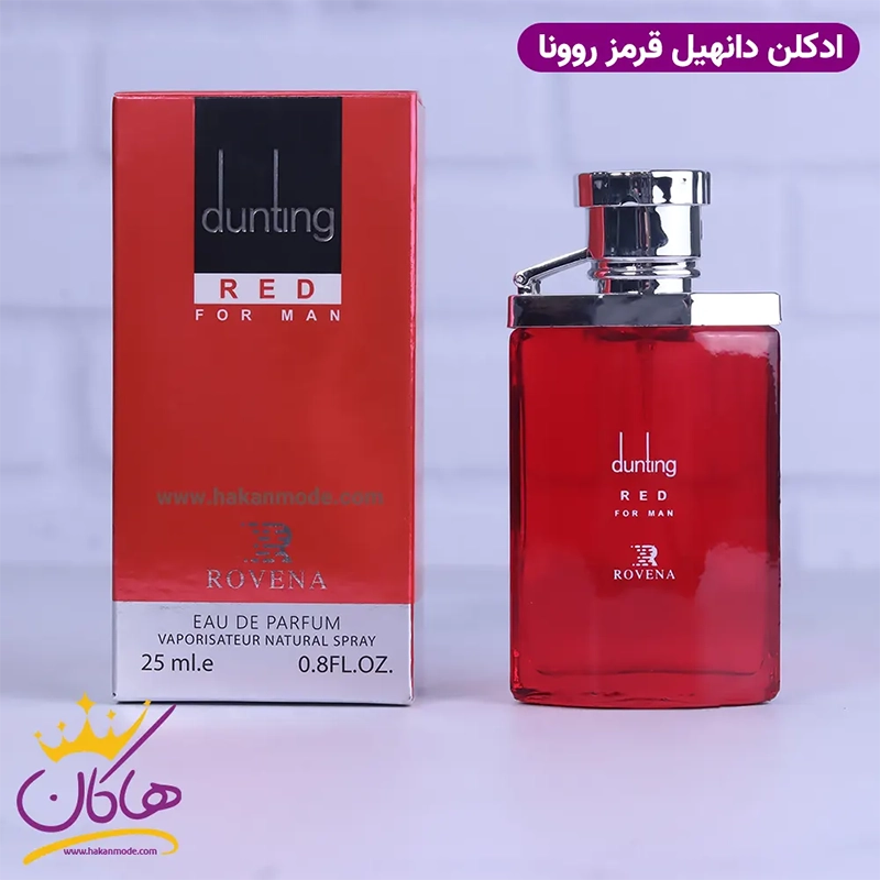 ادکلن روونا مردانه دانهیل قرمز 25 میل