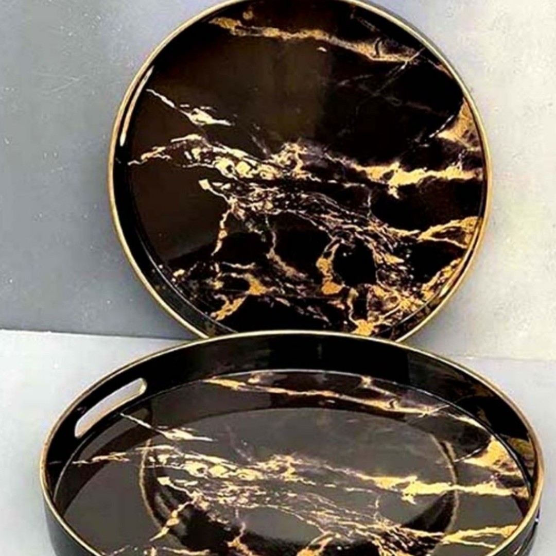 سینی پزیرایی رزینی 