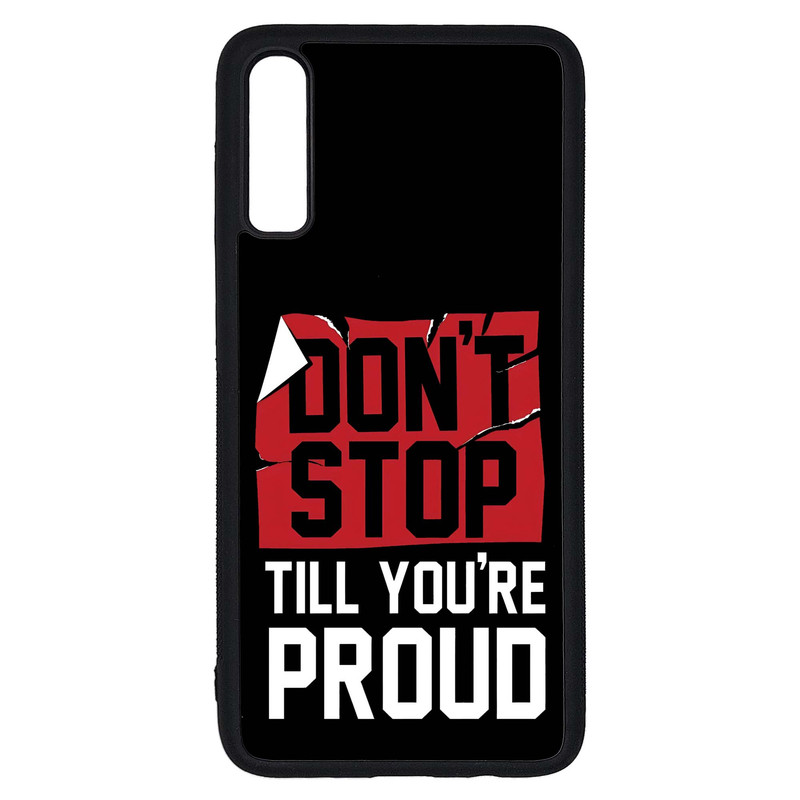 کاور طرح متن کد G-057 مناسب برای گوشی موبایل سامسونگ Galaxy A70 / A70s | دیجی قاب دونی