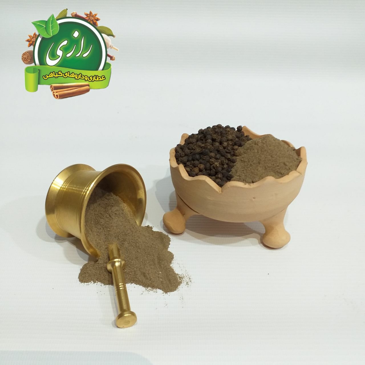 پودر فلفل سیاه خالص 50 گرمی