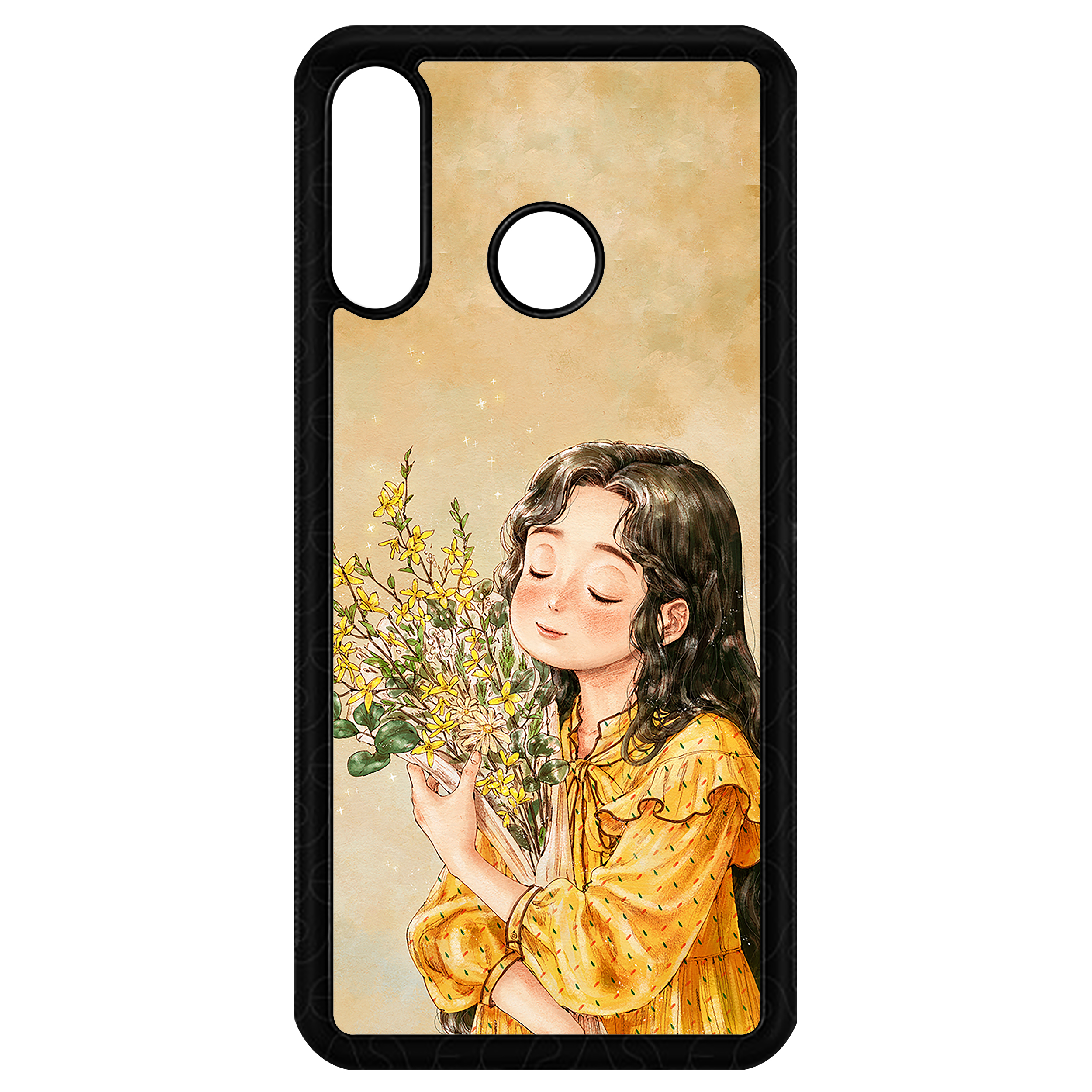 کاور طرح دختر مدل CHL50232 مناسب برای گوشی موبایل هوآوی P30 Lite