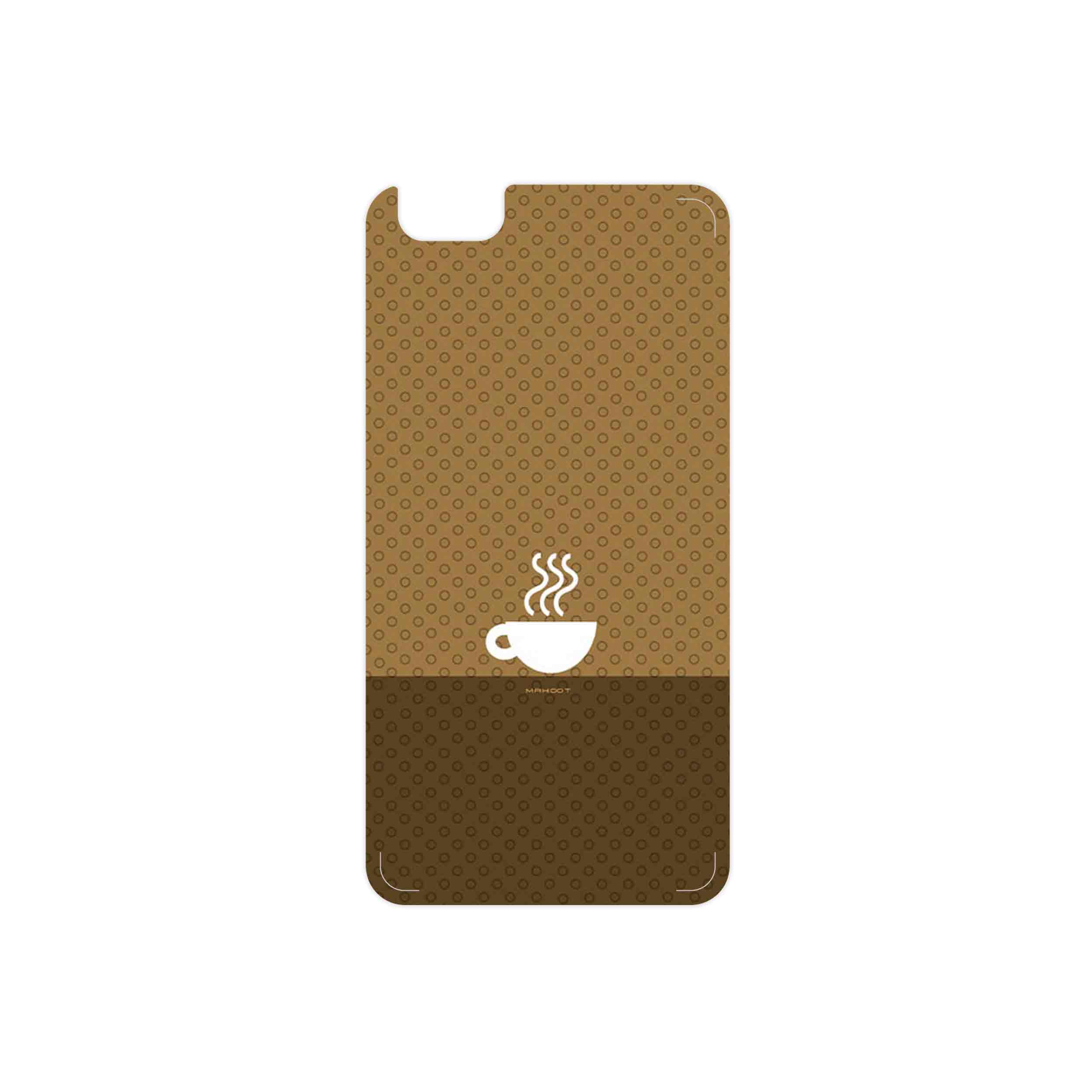 برچسب پوششی ماهوت مدل Minimal Cup of Coffee Icon مناسب برای گوشی موبایل آنر 4X
