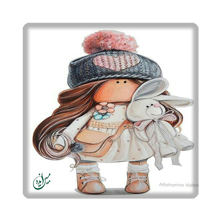 کاشی مبین ایده مدل کارتونی kh10 کد 689