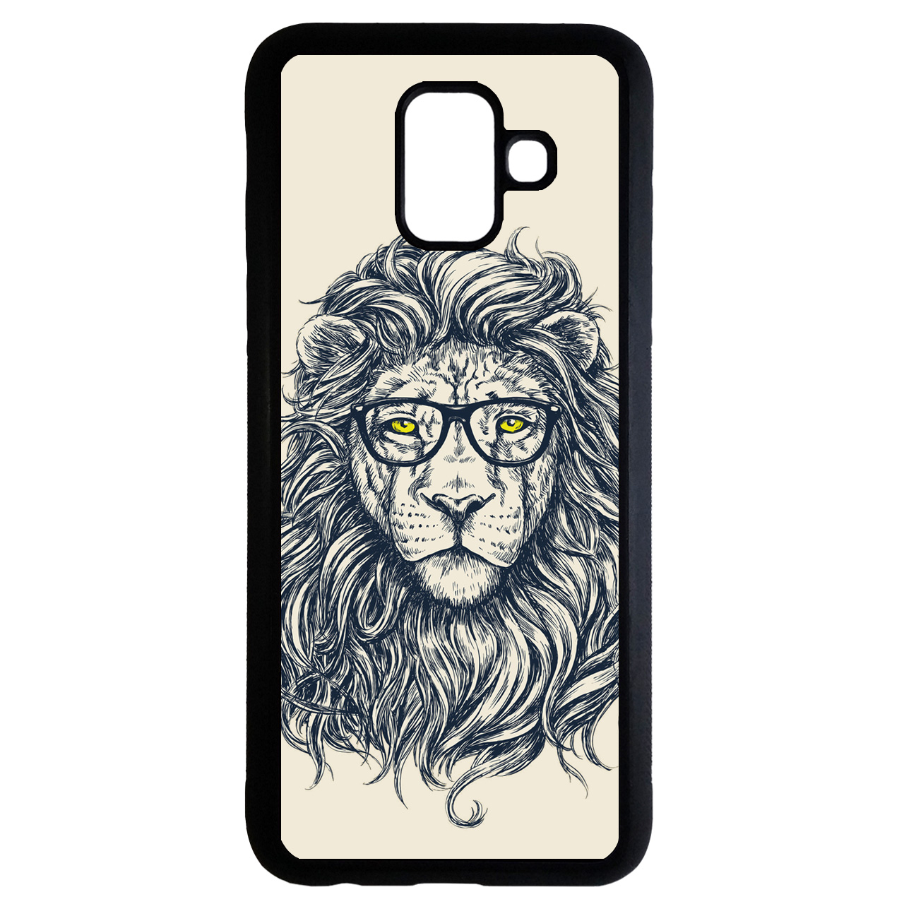 کاور طرح شیر کد 1255 مناسب برای گوشی موبایل سامسونگ galaxy a6 2018