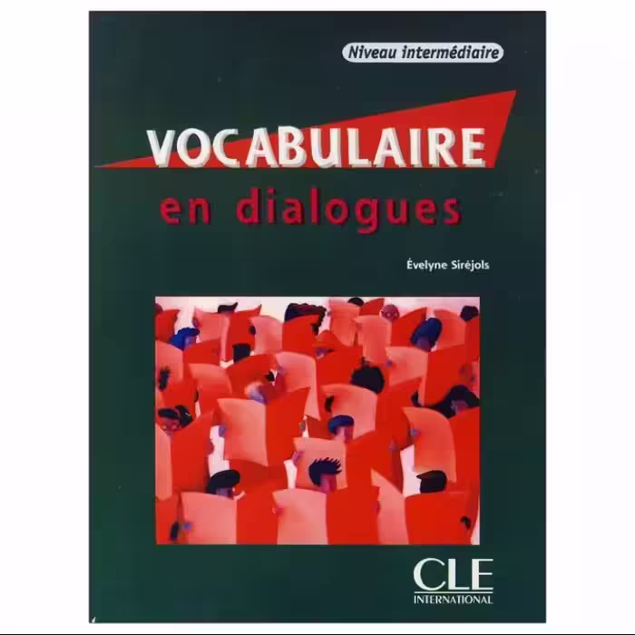 Vocabulaire en dialogues niveau intermediaire کتاب