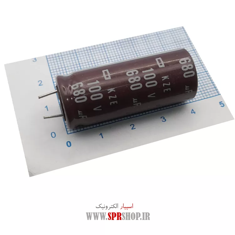 خازن 680MF 100V ORG