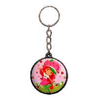 جاکلیدی پرمانه طرح دختر توت فرنگی کد pmj.4904