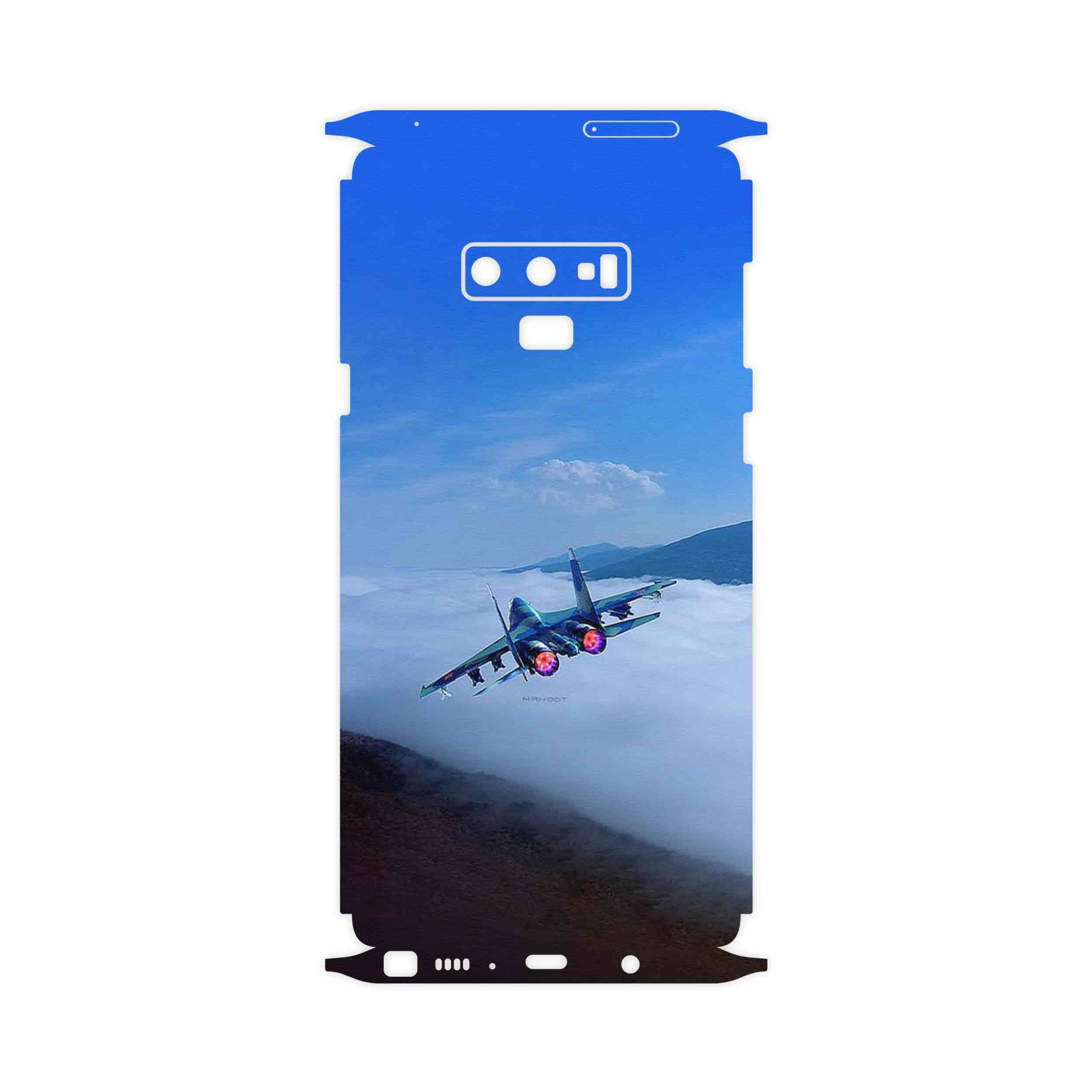 برچسب پوششی ماهوت مدل Fighter plane Su27-FullSkin مناسب برای گوشی موبایل سامسونگ Galaxy Note 9